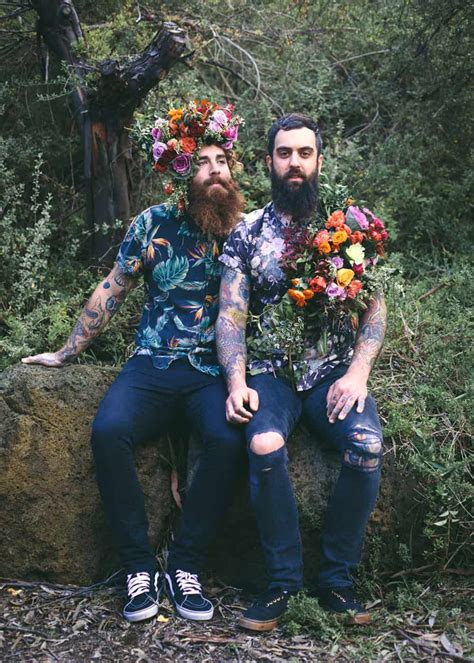 Beards And Blooms Equal Love Shoot By Raven And The Rose Beards And Blooms