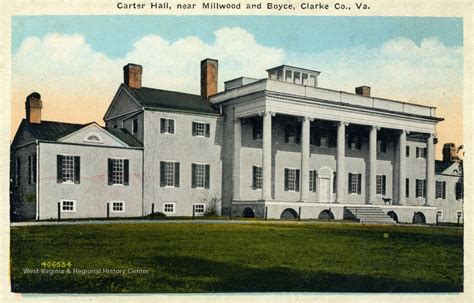 Carter Hall Near Millwood And Boyce Clarke County Va West