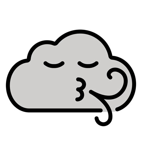 🌬️ Wind Face Emoji