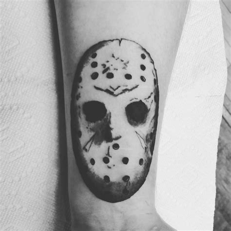 Friday The 13th Jason Voorhees Mask Tattoo Best Tattoo Ideas