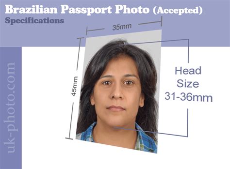 When you want a trip around the world, you can upload the image to the program to convert for a suitable passport size accordingly. Brazilian passport photos | Available online or at our studio