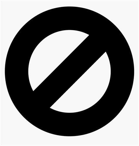 Prohibited Sign Prohibited Icon Png Transparent Png Kindpng