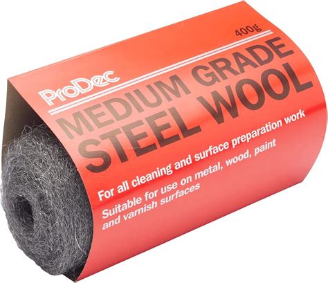 Prodec 400g Medium Grade Steel Wool Wire Wool For Cleaning Polishing