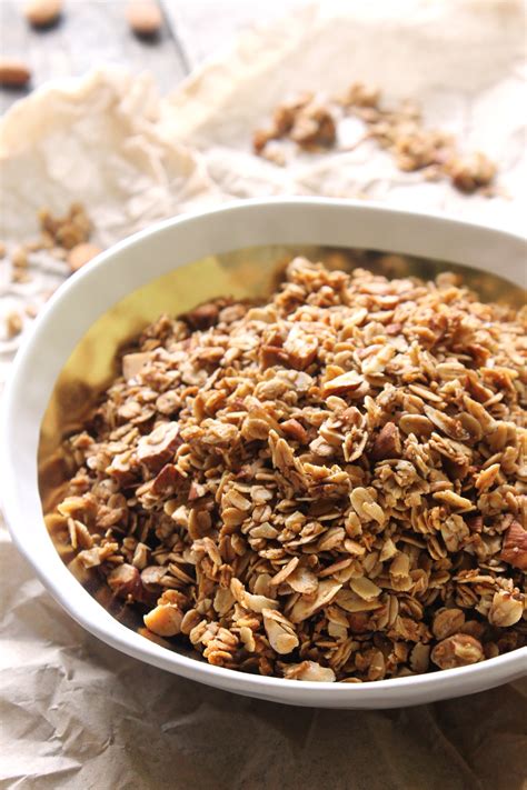 Cardamom Almond Coconut Granola Cereal Natural Chow