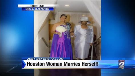 Houston Woman Marries Herself