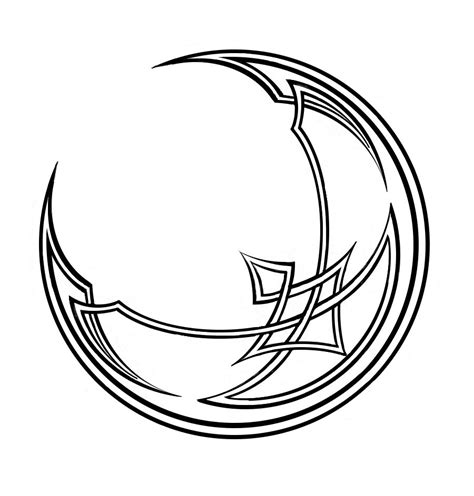 Crescent Moon Celtic Tattoo Design Essence Of Crescents Celtic