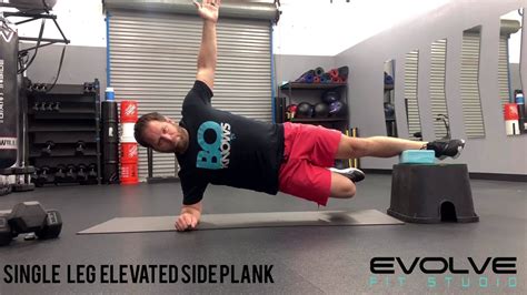 Elevated Single Leg Side Plank Youtube