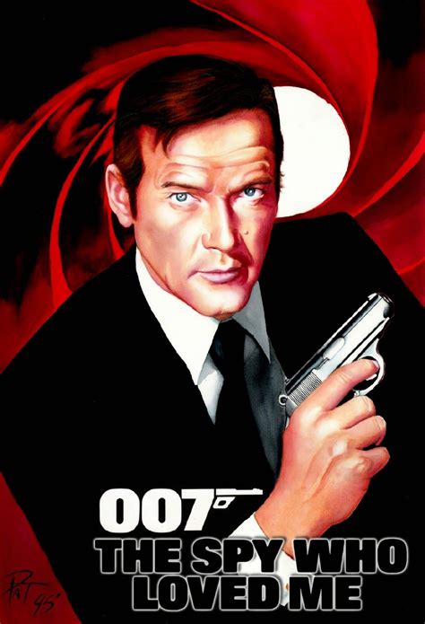 The Spy Who Loved Me Artwork By Patricio Carbajal James Bond Movie