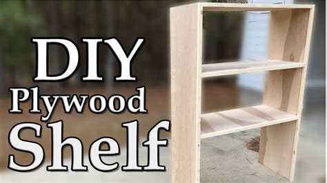 Diy Plywood Shelves Using Pocket Holes Youtube