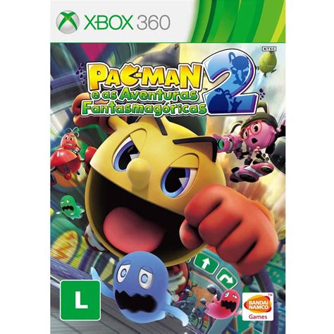 Jogo Pac Man E As Aventuras Fantasmagóricas 2 Xbox 360 Jogos Xbox