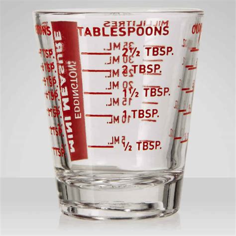 Eddingtons Mini Measure Glass (tablespoon/teaspoon/ounces/millilitres ...