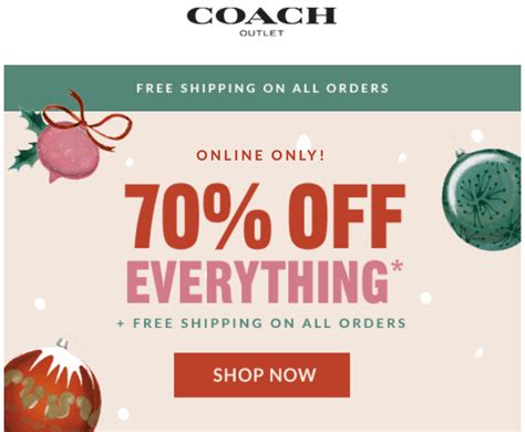 Coach Outlet Canada Boxing Week Sale: Save 70% off Everything + Extra ...