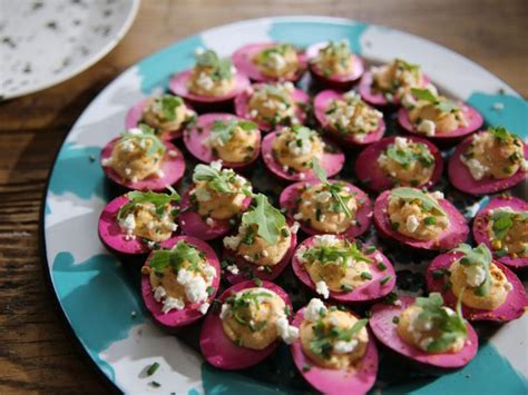 Pickled Beet Deviled Eggs Recipe Molly Yeh Food Network