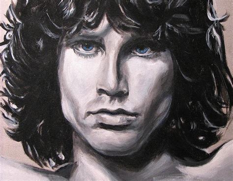 Jim Morrison The Doors Painting By Eric Dee Fine Art America