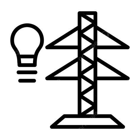 Electricity Line Icon Vector Electricity Icon Battery Bolt Png And