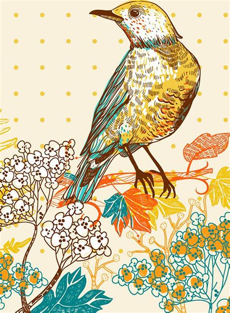 Set Of 4 Bird Prints Bird Posters Poster Of Birds Bird Etsy
