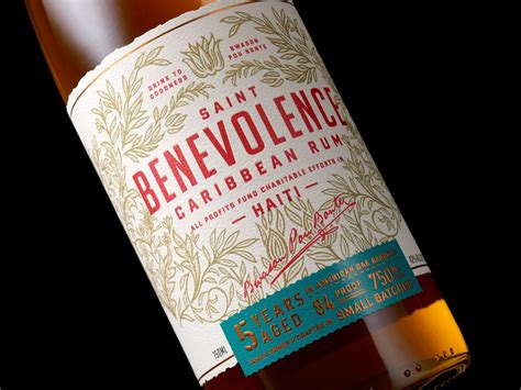 Saint Benevolence Rum On Packaging Of The World Creative