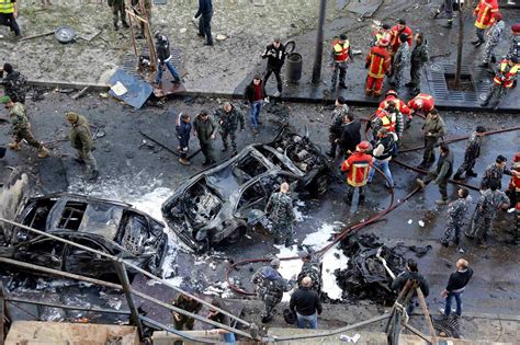 Bomb In Beirut Kills Politician A Critic Of Syria And Hezbollah The