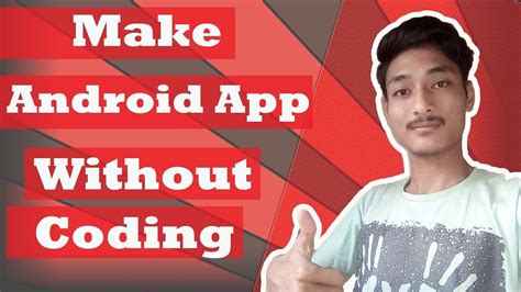 To create a mobile app without coding, you need to use an app builder. Make Android app without Coding (Part 1) | Youtube videos ...