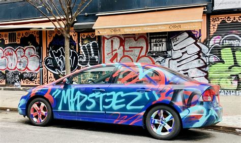 Graffiti Car The Worley Gig