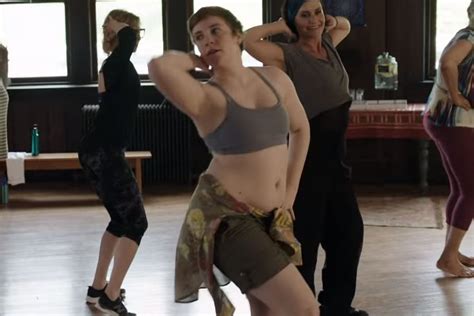 Girls Season 5 Lena Dunham Dances Like Nobodys Watching In First