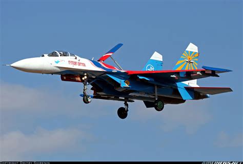Sukhoi Su 27s Russia Air Force Aviation Photo 1691734