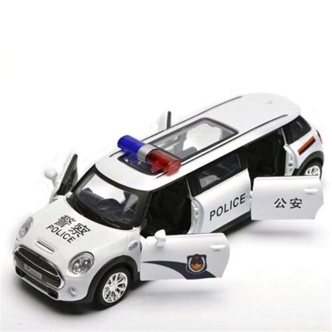 132 Mini Cooper Clubman F54 Limousine Police Diecast Model Cars Andtoy