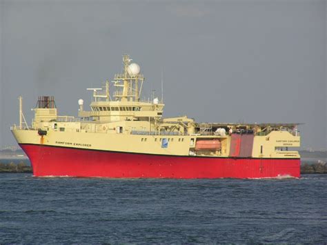 Ramform Explorer Research Vessel Detalles Del Buque Y Posición