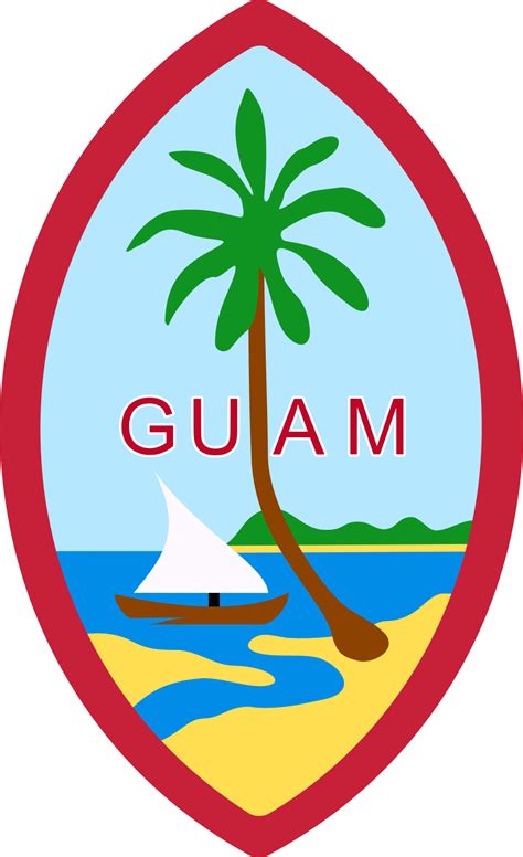 Guam State Information Symbols Capital Constitution