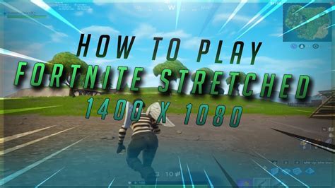 How To Play Stretched In Fortnite 1440 X 1080 Easiest Tutorial