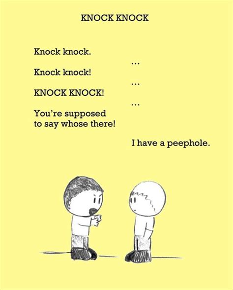 Learn some hilarious new jokes that you can share with all of the people (and even animals) aro. knock knock jokes - Dump A Day