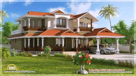 Double Story House Designs Indian Style See Description Youtube