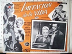 "IMITACION DE LA VIDA" MOVIE POSTER - "IMITATION OF LIFE" MOVIE POSTER