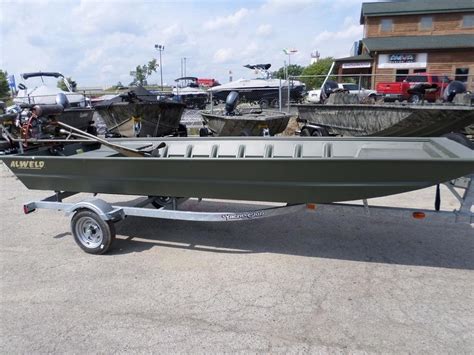 2015 Used Alweld Flat Bottom Ss Jon Boat For Sale 5995 Fenton Mi