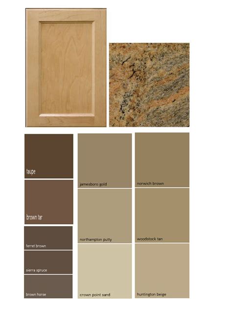 The color, grain, and hardness make it a valued furniture wood. Match a paint color to your cabinet and countertop ...
