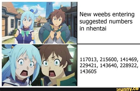 New Weebs Entering Suggested Numbers In Nhentai 117013 215600 141469