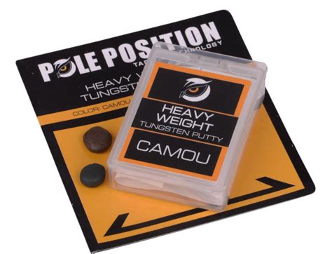 Pole Position Tungsten Putty Camou Nipro Hengelsport