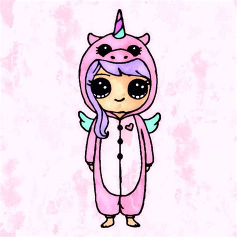 Unicorns Are Real And You Can Be One Kawaii Girl Drawings Disney