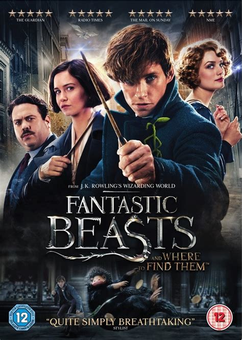 Fantastic Beasts And Where To Find Them Dvd 2016 Movie Eddie