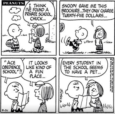 charlie brown and peppermint patty snoopy comics snoopy funny snoopy school