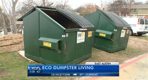 College Proffessor Vows To Live In A Dumpster For One Year Video