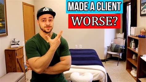 What To Do If A Client Feels Worse After A Massage Youtube