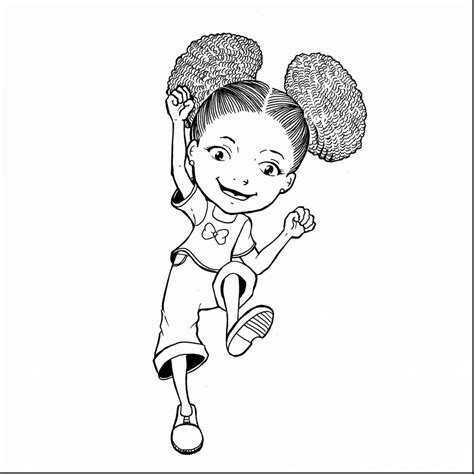 Dancing Black Girl Coloring Pages Free Printable Coloring Pages