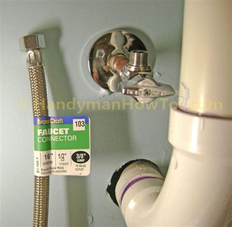 Do i need to hire a plumber for this? Basement Bathroom Sink: Install the Faucet Connector ...