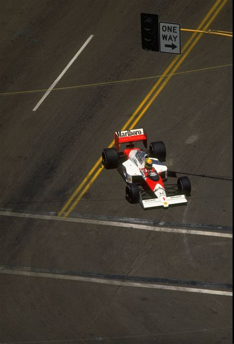 Ayrton Senna Mclaren Mp45 Honda V10 1989 United States Gp