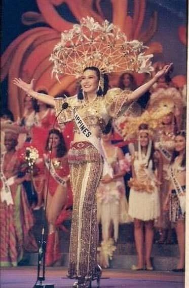 Throwback National Costumes Of Ph Delegates At The Miss Universe