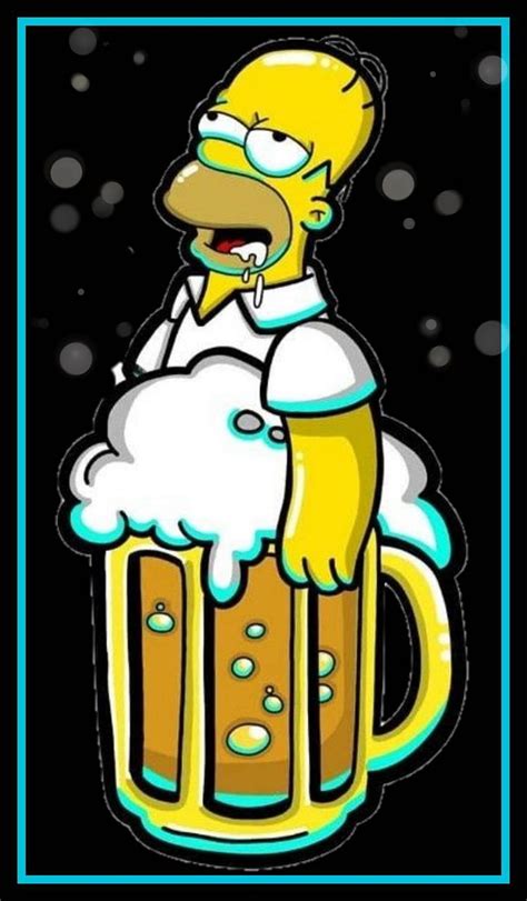 Homer Simpson Beer Homer Simpson Drink Hd Phone Wallpaper Pxfuel