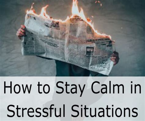 But you can train yourself to remain calm rather than letting intense emotions take over completely. How to Stay Calm in Stressful Situations | Stressful ...