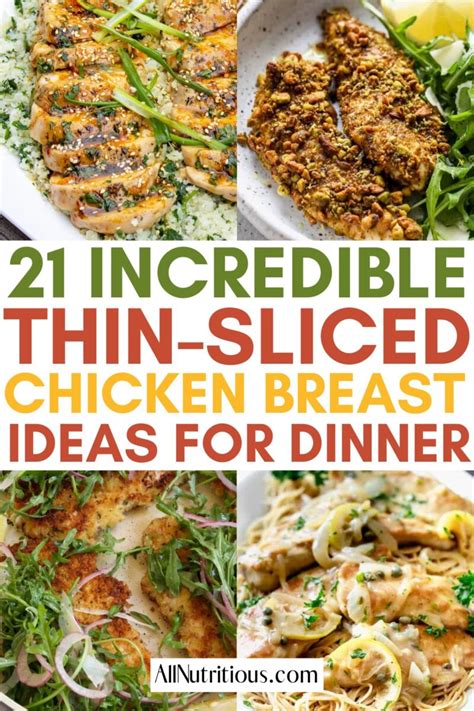 21 Easy Thin Sliced Chicken Breast Recipes All Nutritious