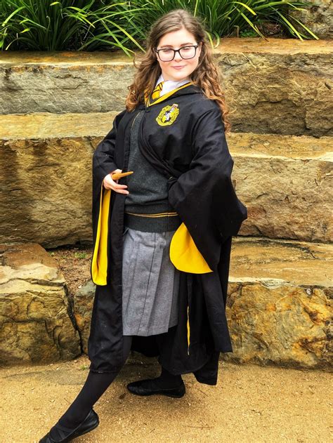 Costuming A Hufflepuff From Harry Potter Hufflepuff Outfit